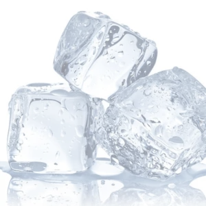 icy cubes